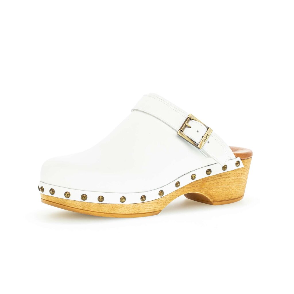 Gabor fashion Clog weiß