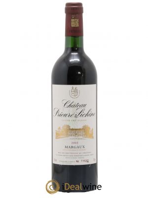 Château Prieuré Lichine 4ème Grand Cru Classé  2003 - Lot de 1 Bouteille