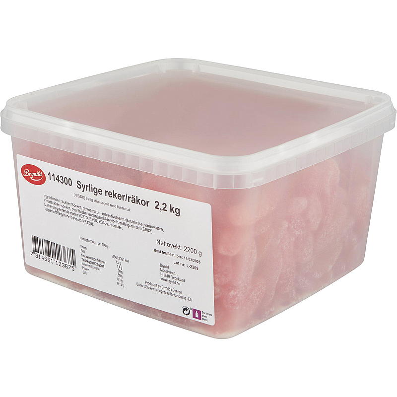 KnallGodt Reker syrlige 2,2 kg