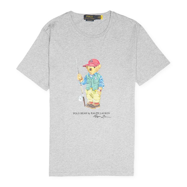 Polo Ralph Lauren Bear T-Shirt andover htr fishing bear