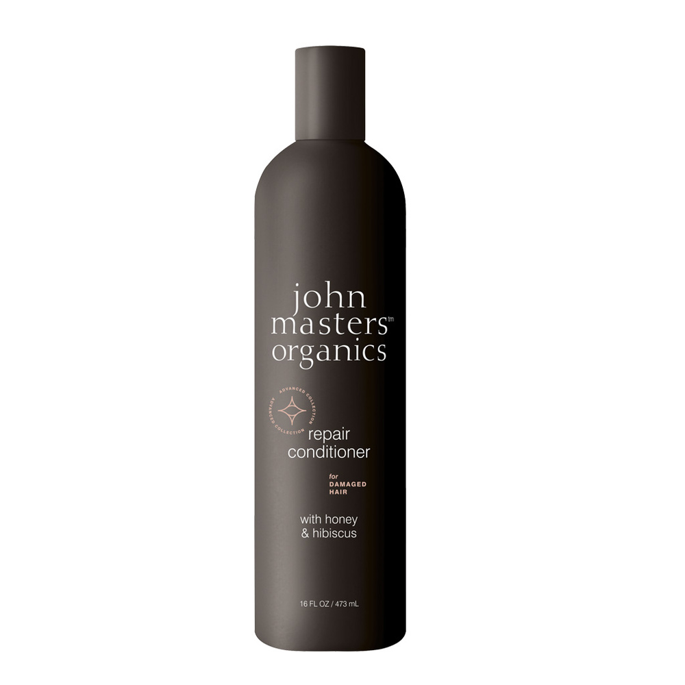 john masters organics Après-shampoing pour cheveux abîmés au miel et à l'hibiscus
