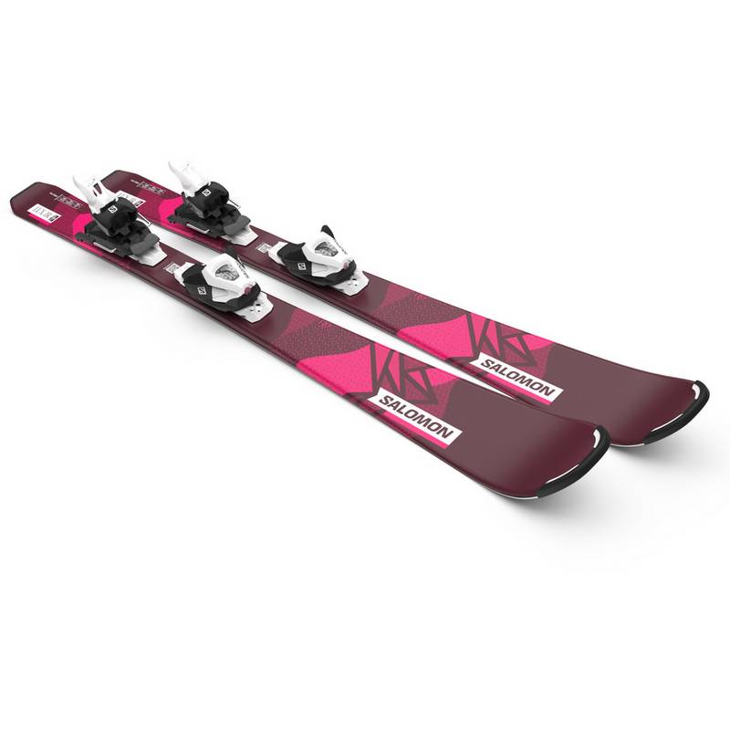 Salomon L QST Jr S + C5 GW J75 All-Mountain Ski Kinder