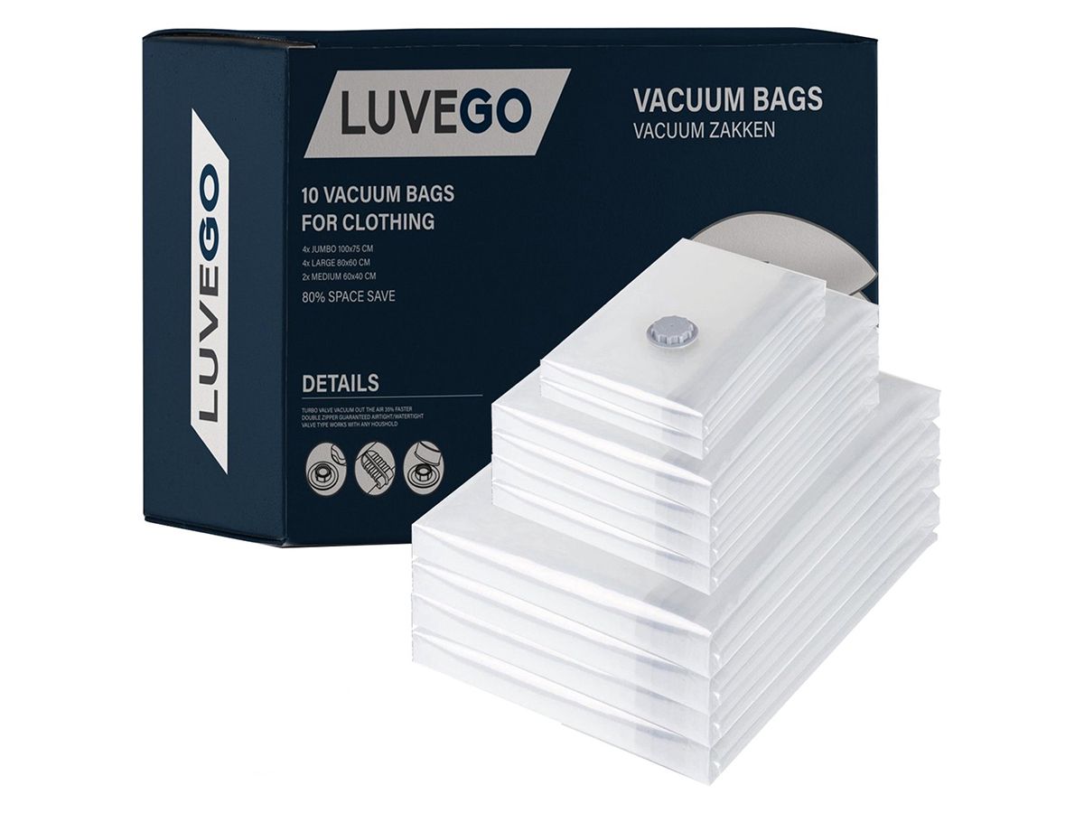 Luvego Set von 10 Vakuumbeutel