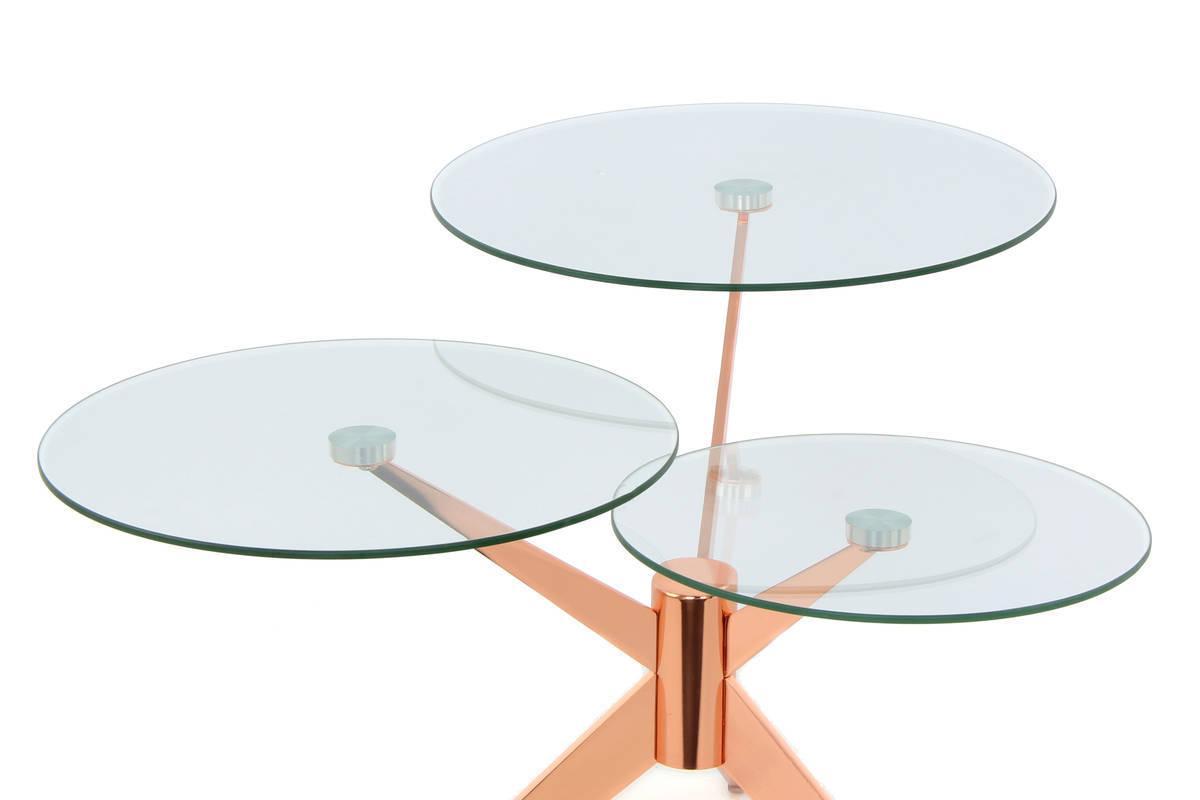 Kayoom Beistelltisch Triplet 110 Rosé