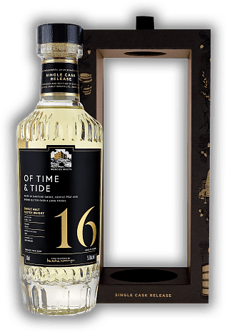 Caol Ila Wemyss Malts Of Time and Tide 16 Years 2007 55,7% Caol Ila Wemyss Malts Of Time and Tide 16 Years 2007 55,7% Ein Hauch von maritimem Rauch, sanftem Torf und braunem Zucker in einem langen Abgang. Alter 16 J. - 0,7	 Liter - Vol 55,7%