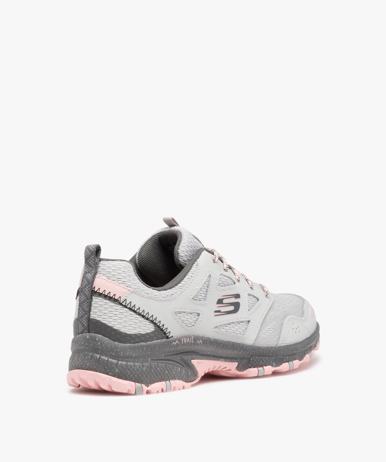 Baskets femme bicolores running et trail – Skechers gris | GEMO