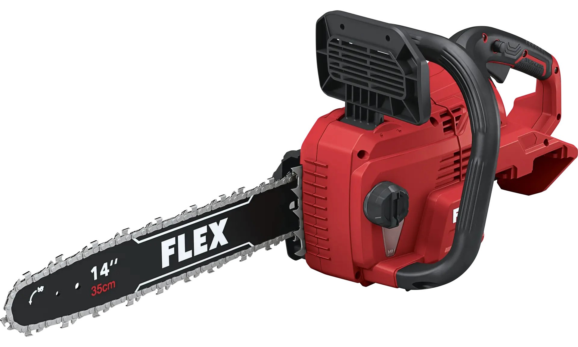 Flex-tools 531276 GCS 35 2x18-EC Ferăstrău cu lanț fără fir 2 x 18V fără baterii și încărcător