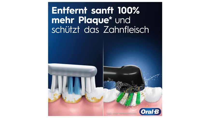 Oral-B Cross Action Elektrische Zahnbürste Pro 1 Caribbean Blue