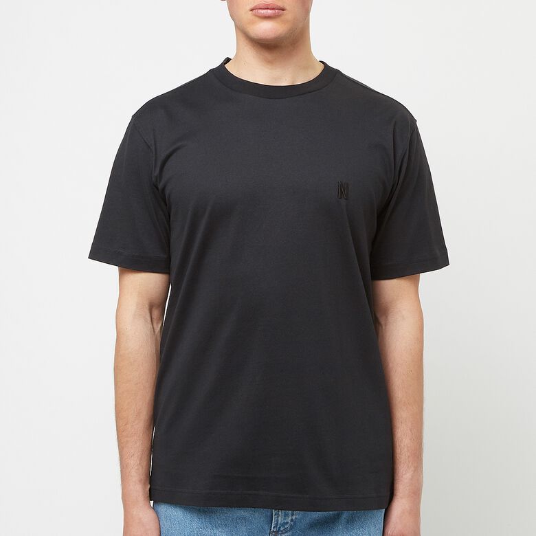 Norse Projects Johannes Organic N Logo T-shirt Black
