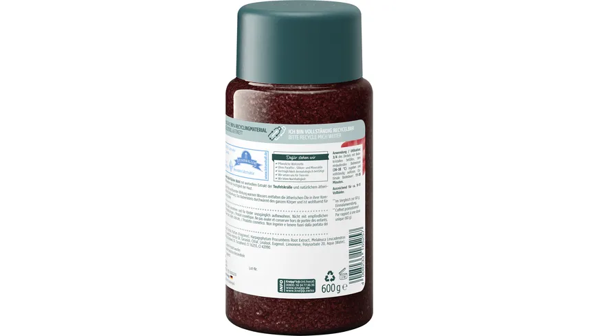 Kneipp Badekristalle Rückenwohl 600 g
