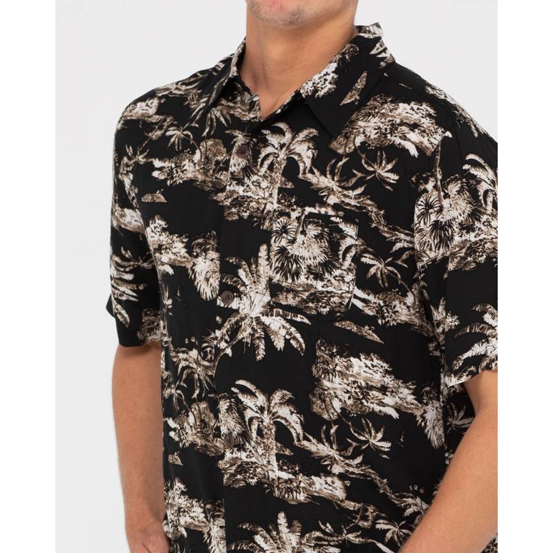 RUSTY PALM READER SHORT SLEEVE SHIRT Kurzarmhemd Herren