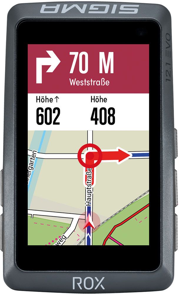 SIGMA ROX 12.1 EVO Basic Set - GPS-Fahrrad Navigationssystem kaufen | Bike-Discount