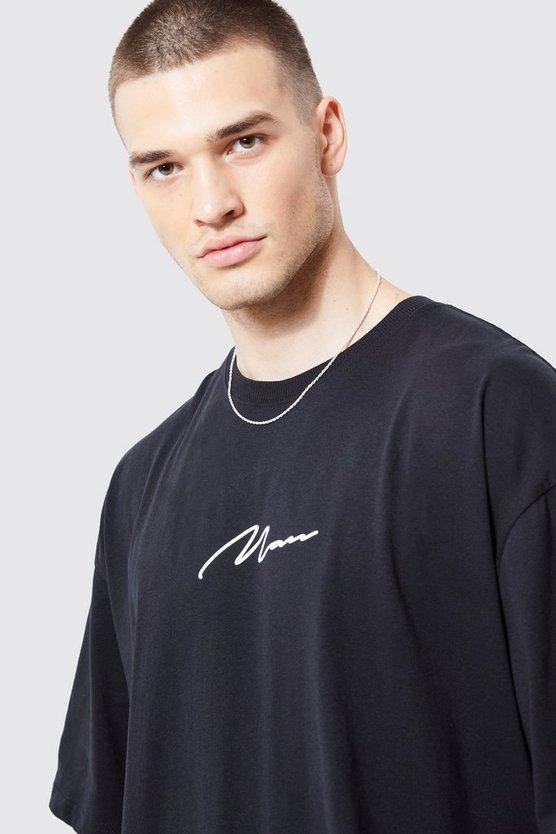 Tall Man Signature Oversize Rundhals T-Shirt