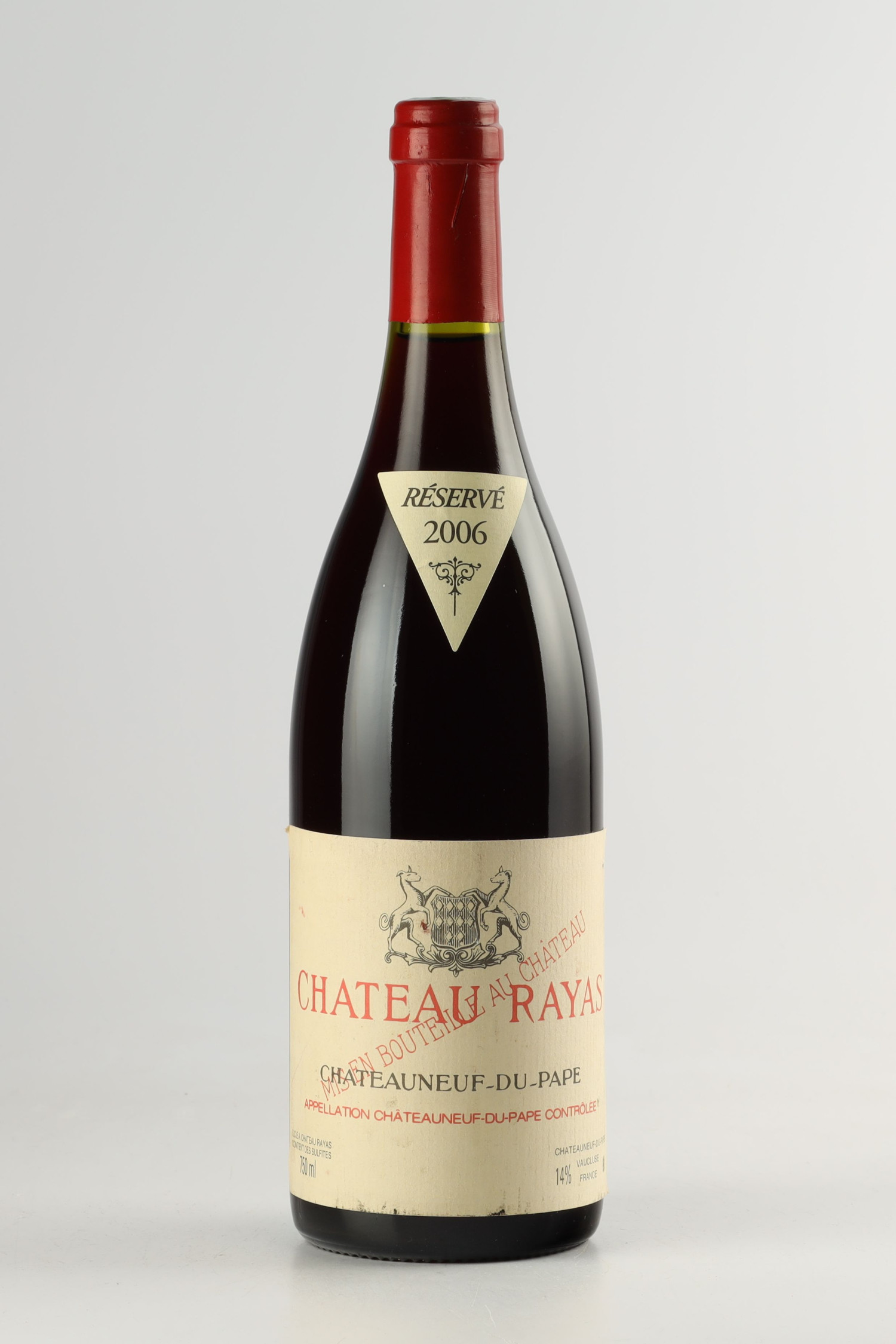 Vin 2006 RAYAS Rouge 2006, Châteauneuf du Pape. Vin ancien - SoDivin