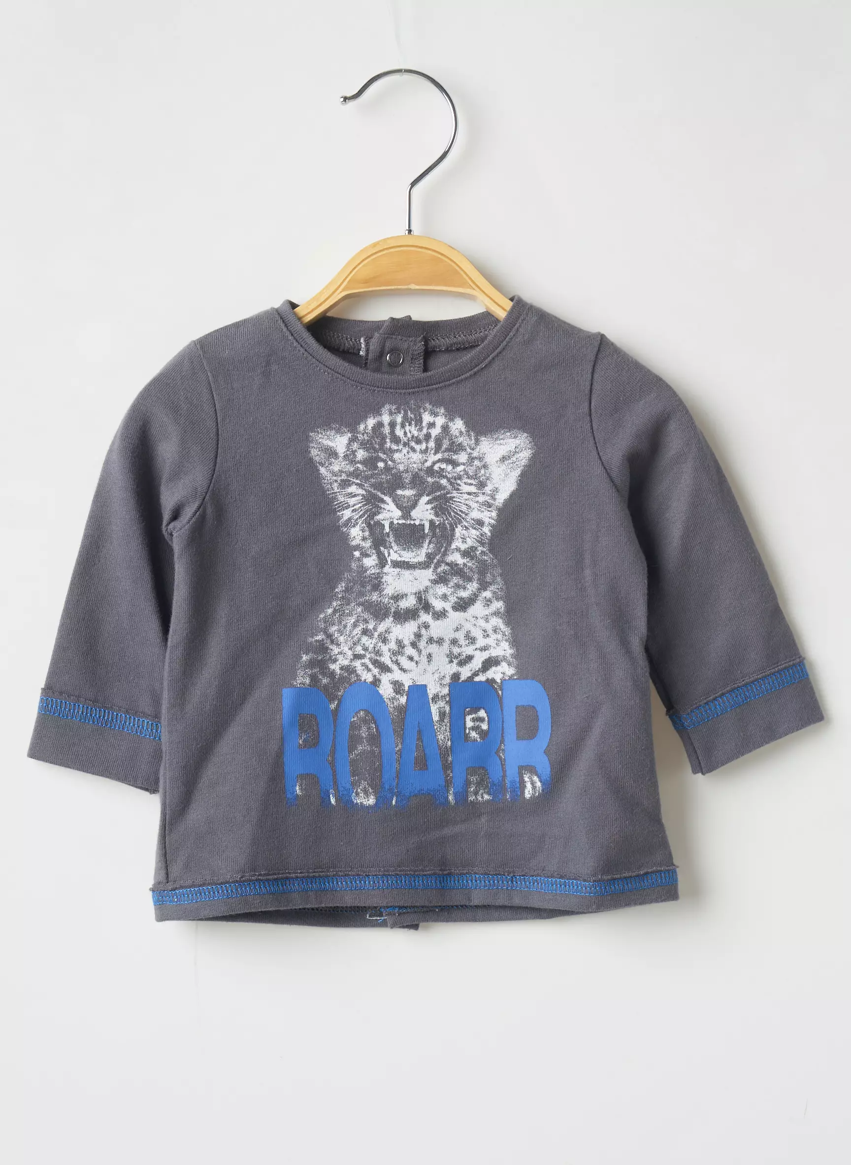 3 Pommes Tshirts Garcon couleur gris