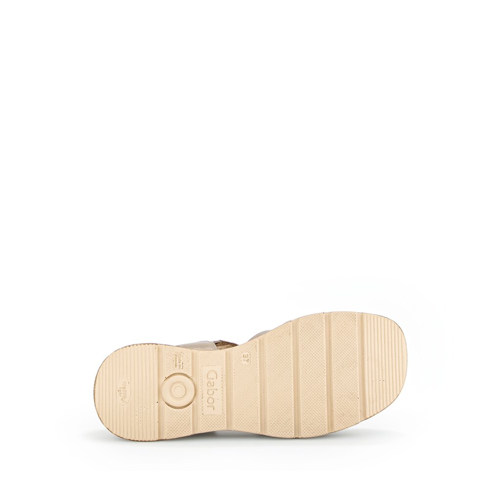 Gabor comfort Plateau Sandale gold