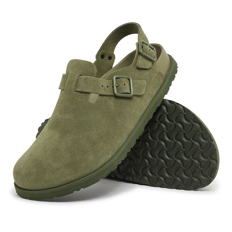 Birkenstock 1774 Tokio Cazador Leather moss