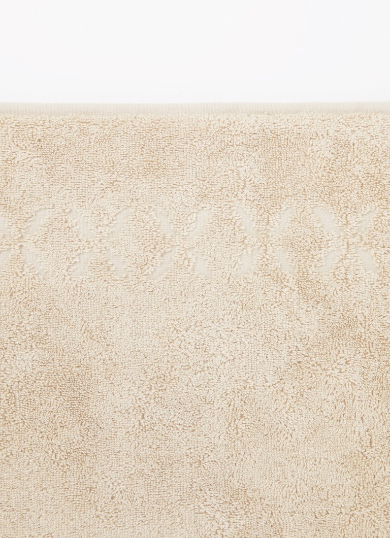 Yves Delorme Nature Almond washcloth - 550 g/m² - 33 x 33 cm