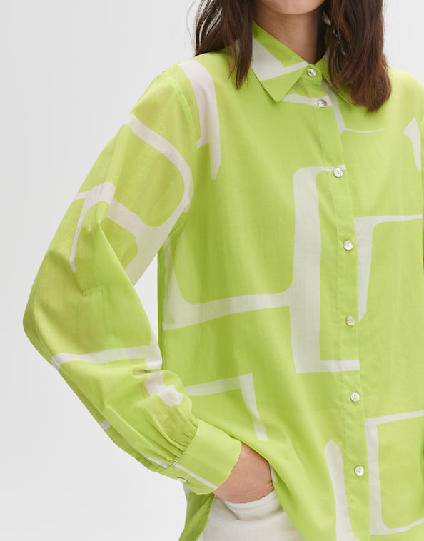Hemdbluse Fumine graphic