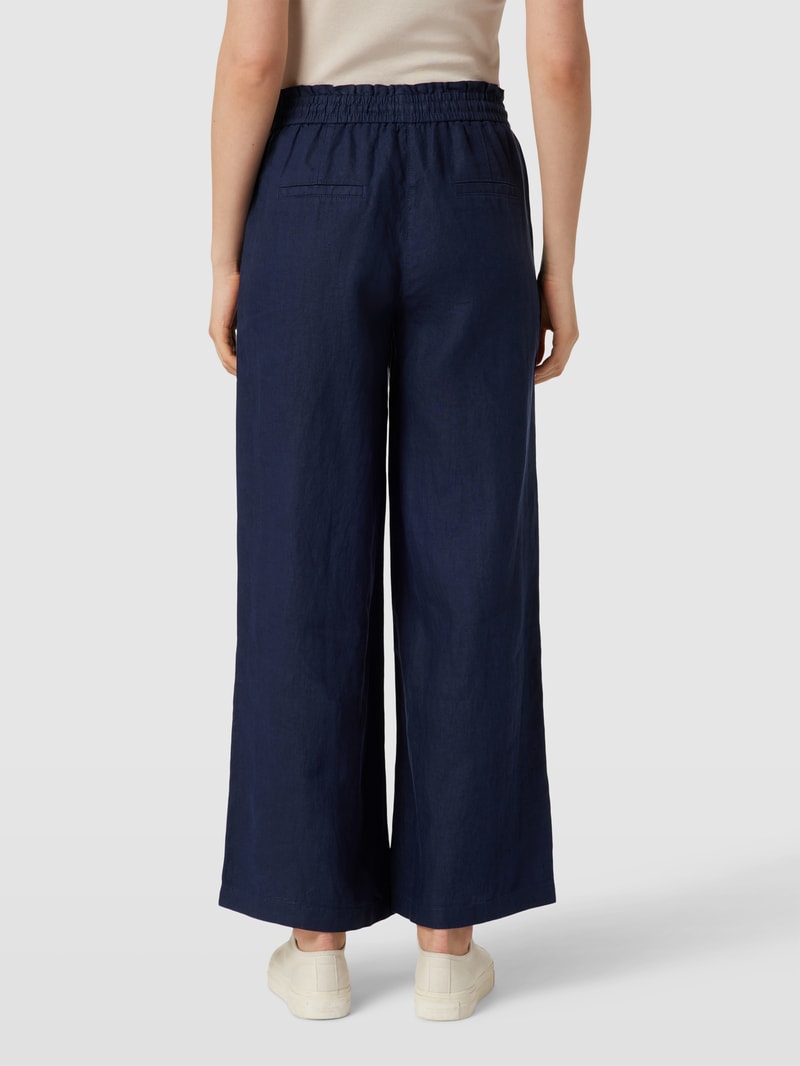 Hose mit elastischen Bund in marineblau