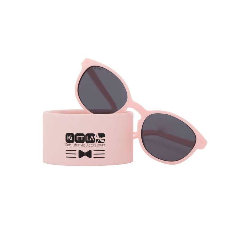 Lunettes de soleil 2-4 ans Wazz rose pâle Ki et La