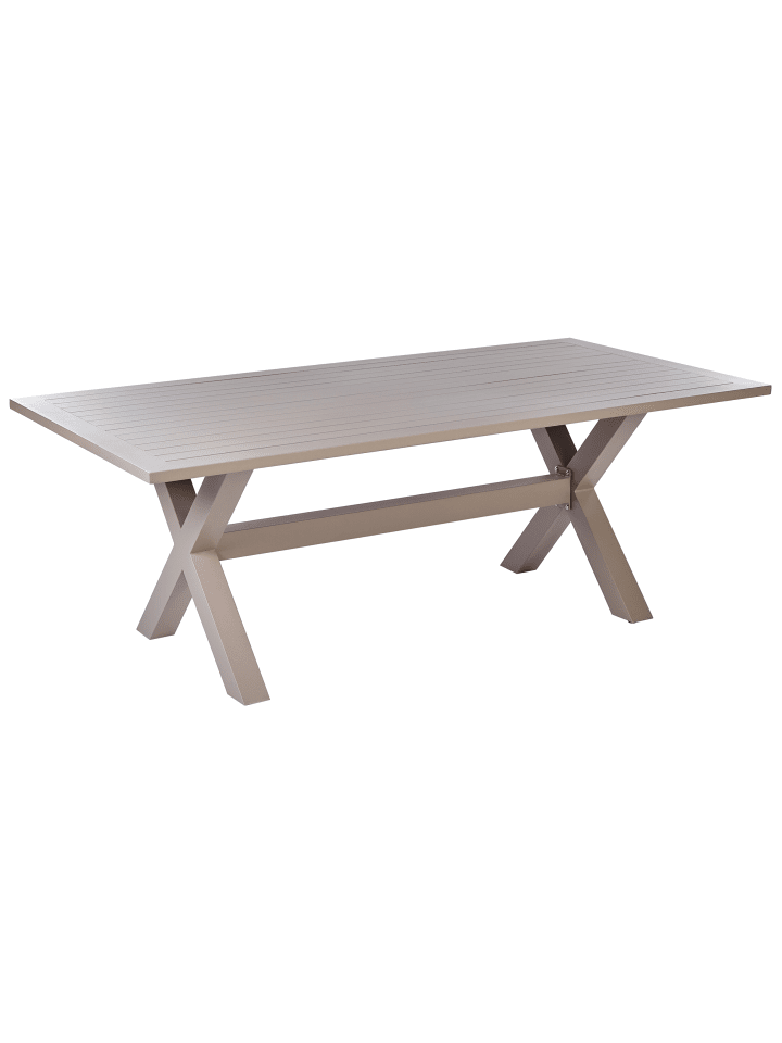Beliani Gartentisch CASCAIS in Beige - (W) 105 x (H) 74 x (L) 200 cm günstig kaufen onesize