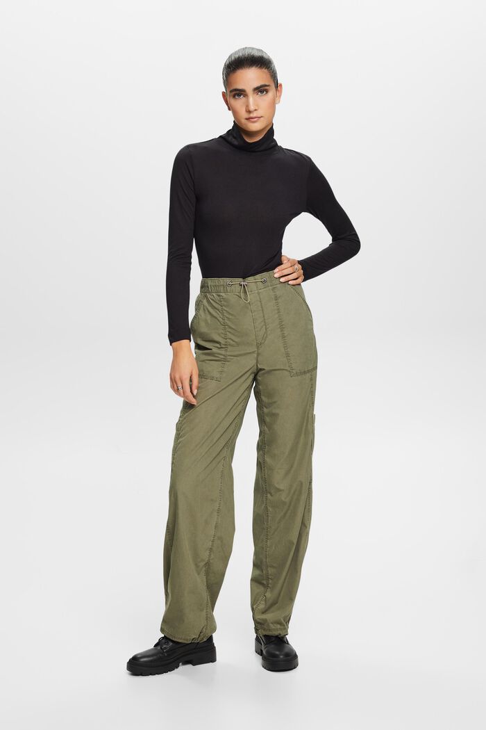 Pull-on-Cargohose, 100 % Baumwolle