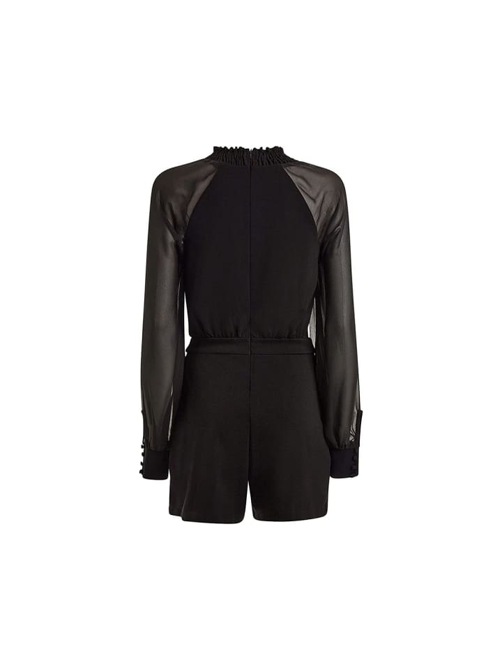 Guess Kurze Overall für Damen in unifarben in schwarz günstig kaufen L