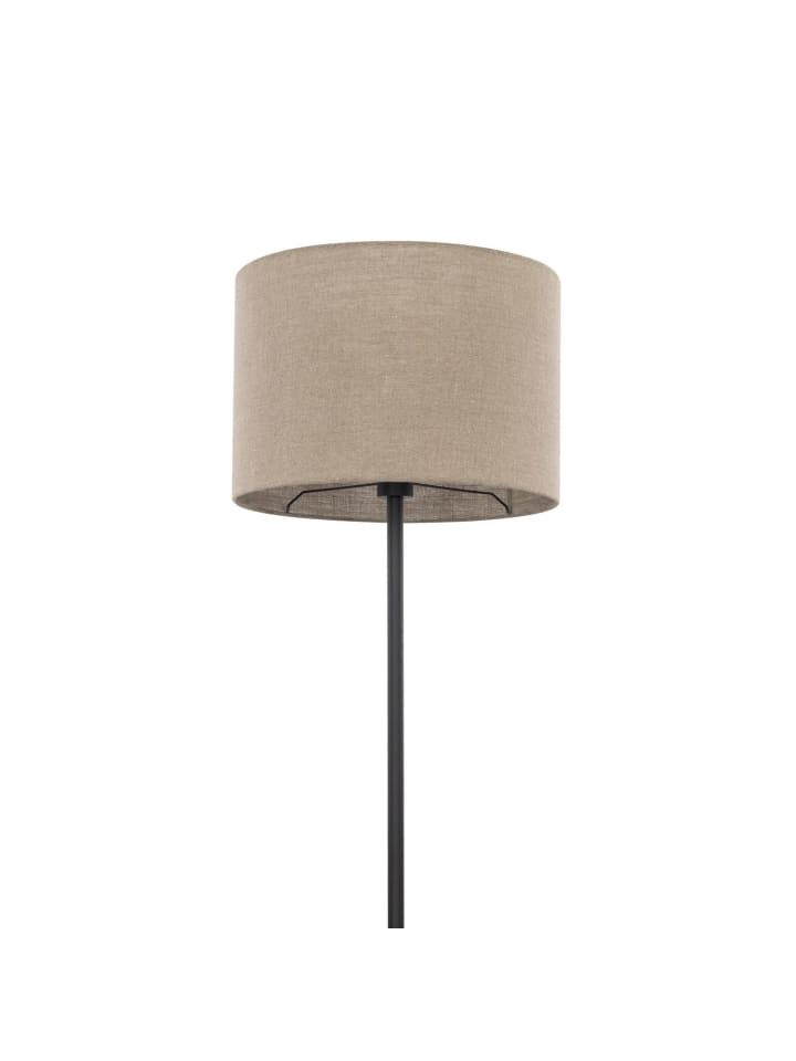 Licht-Erlebnisse Stehlampe in Schwarz Beige günstig kaufen onesize
