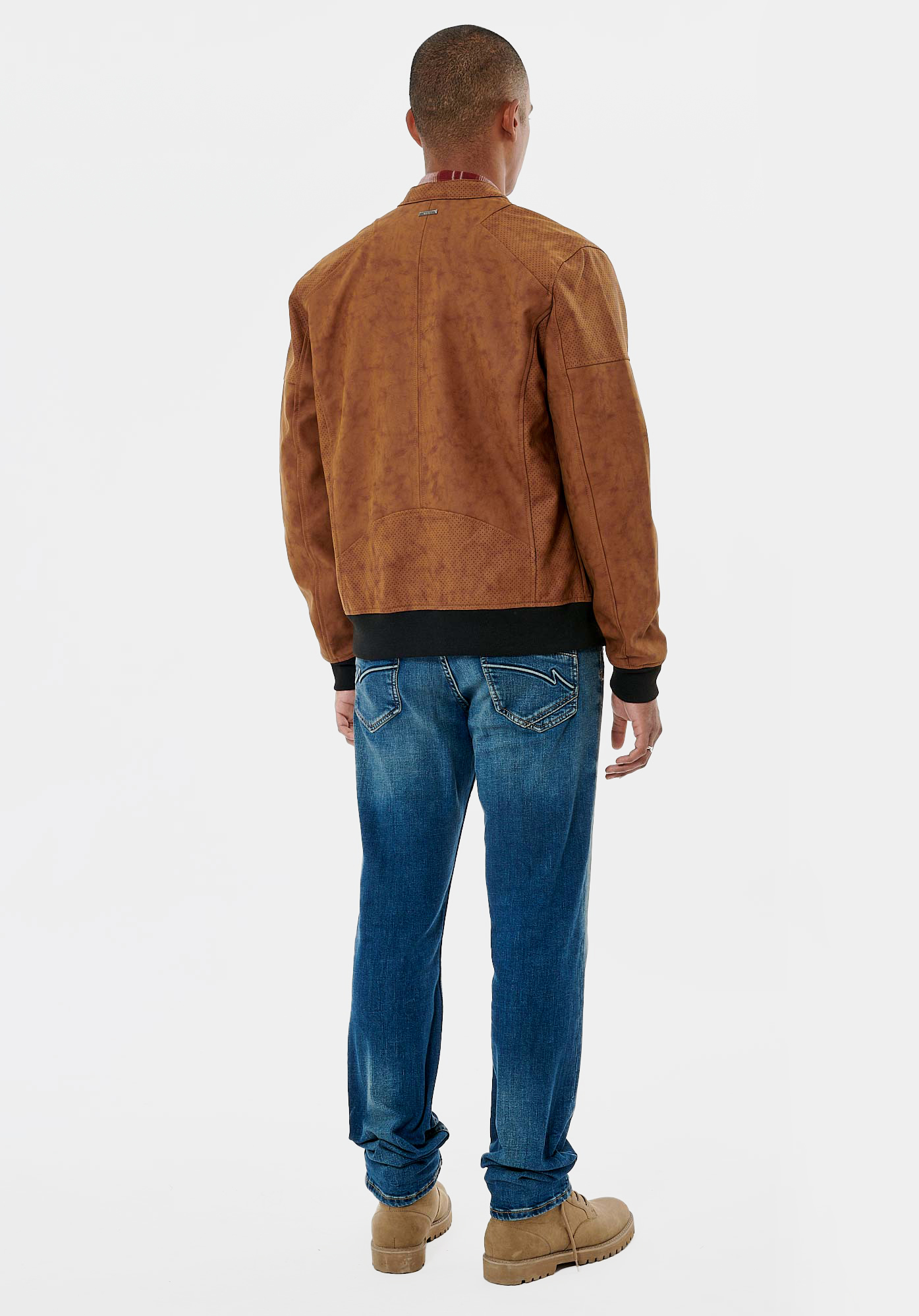 VIRAK  Blouson camel homme