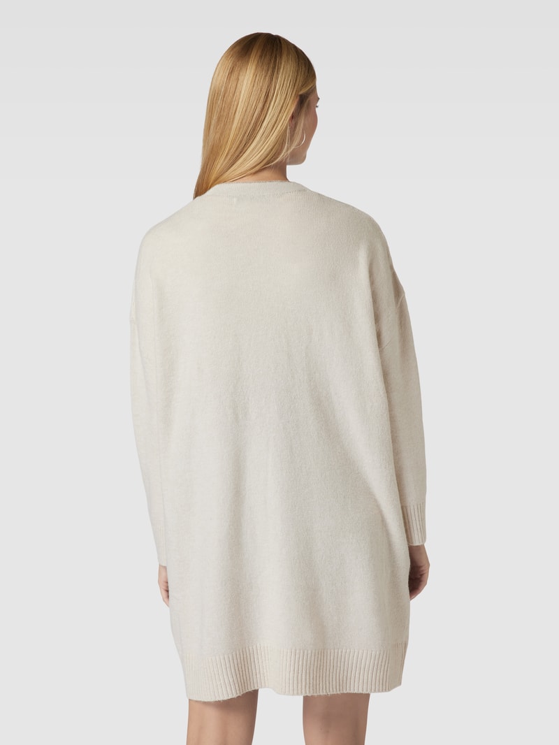 Cardigan mit Eingrifftaschen Modell 'GABRIEL' in ecru meliert
