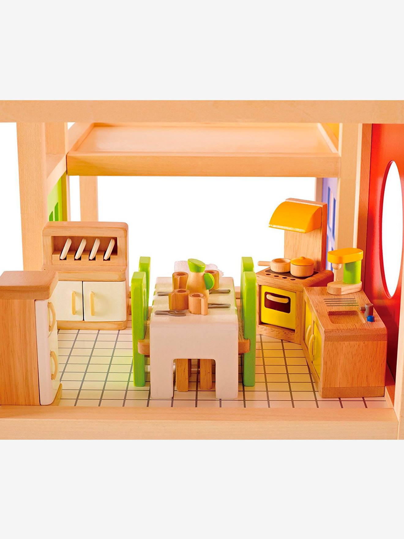 Cuisine en bois Hape multicolore