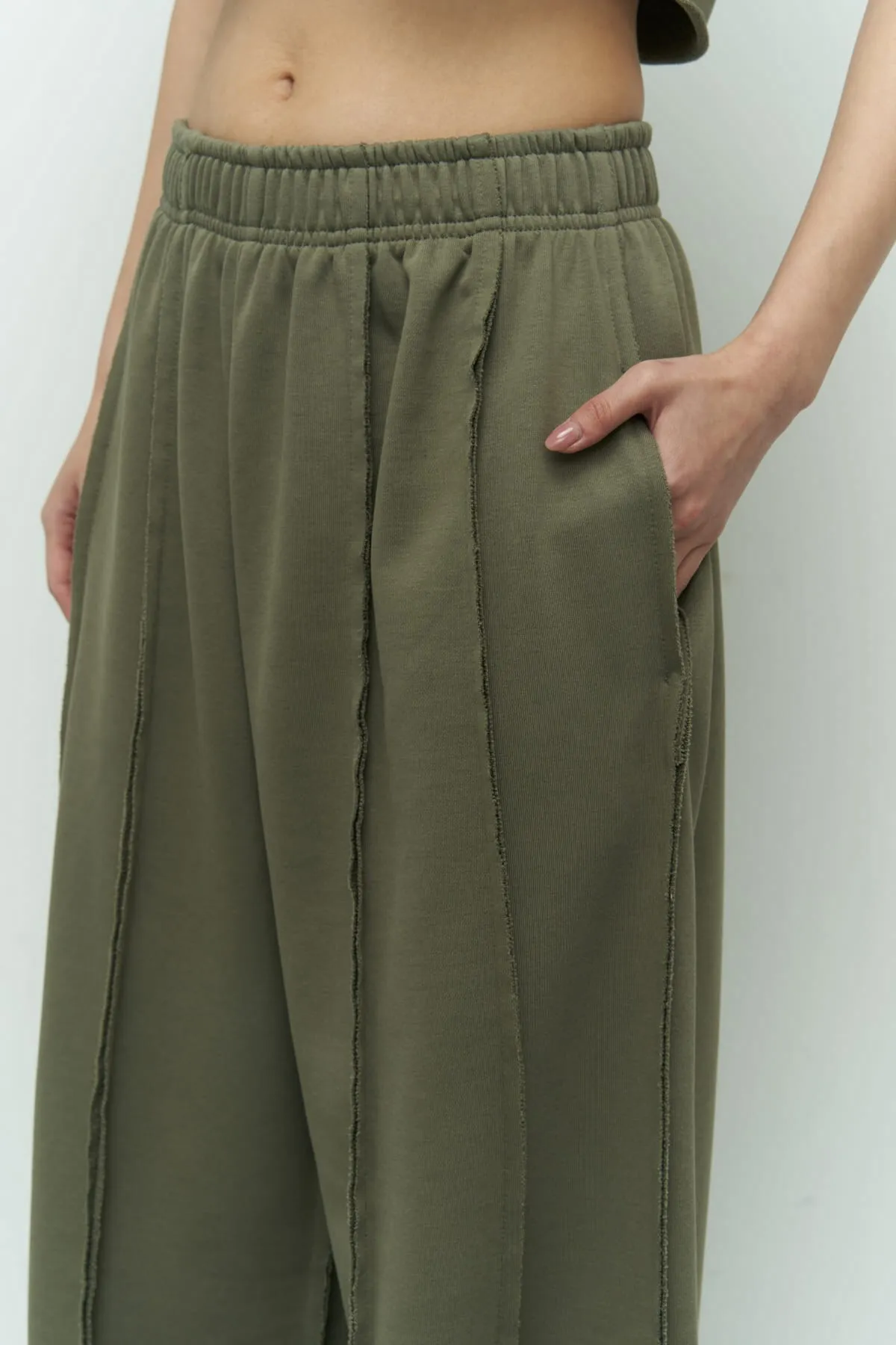 MAİ COLLECTİON  Trainingsanzug - Khaki - Regular Fit