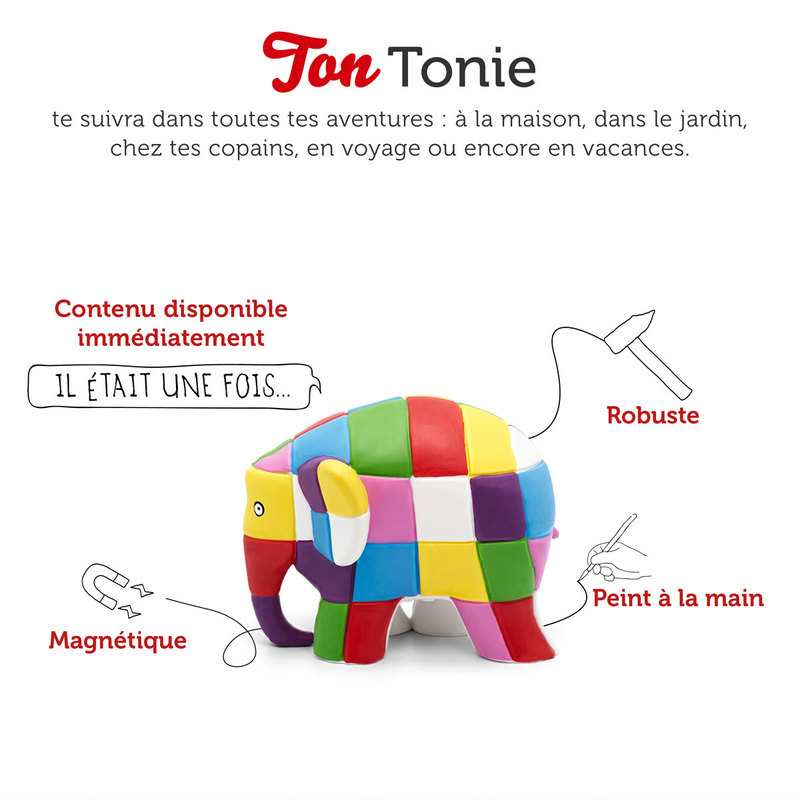 Figurine Tonie Elmer pour Toniebox Tonies
