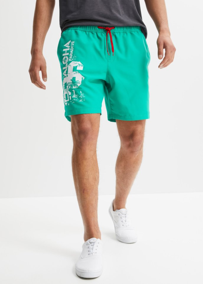 Strandshorts mit recycelten Polyester