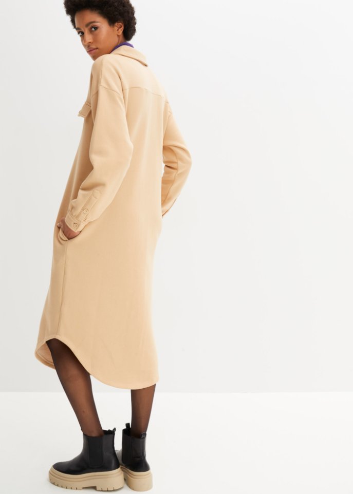 Sweatkleid mit Taschen