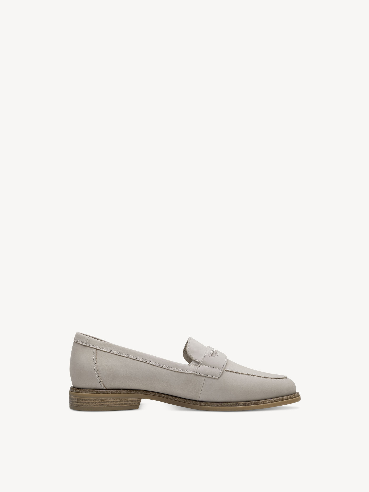 Slipper en cuir - beige
