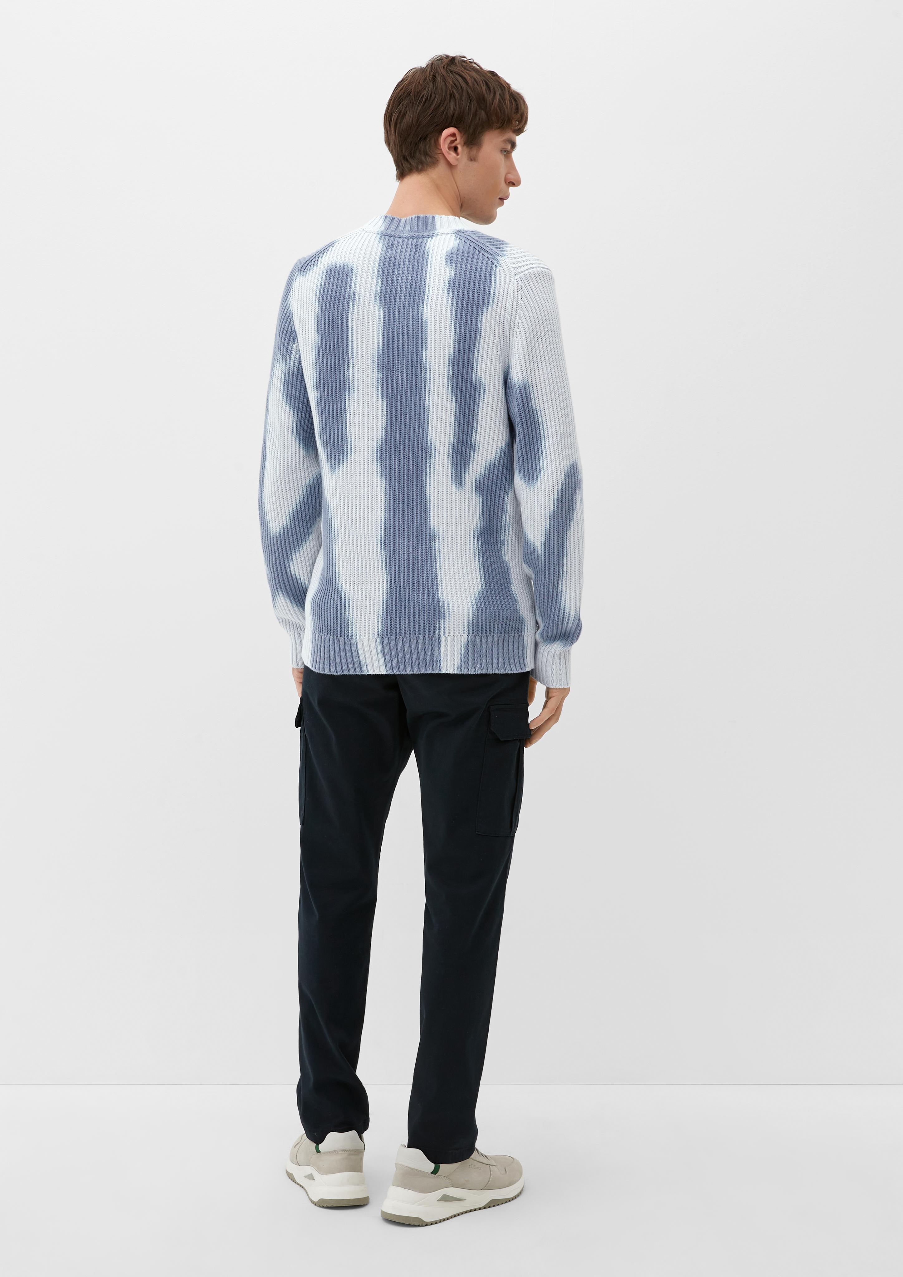Strickpulli im Batik-Style  2124559-90A7