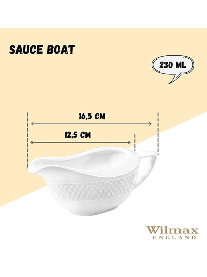 Wilmax Sauciere in Weiß - 230 ml günstig kaufen onesize