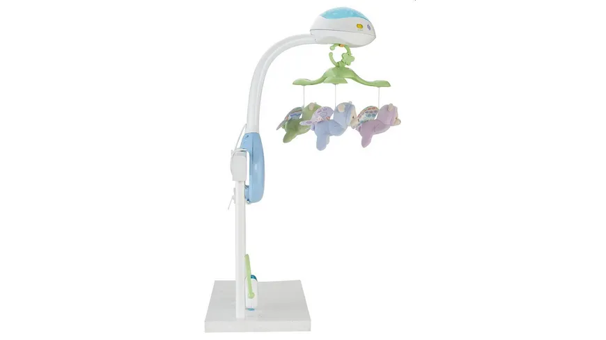 Fisher-Price 3-in-1 Traumbärchen Baby Mobile, Spieluhr, Nachtlicht mit Musik