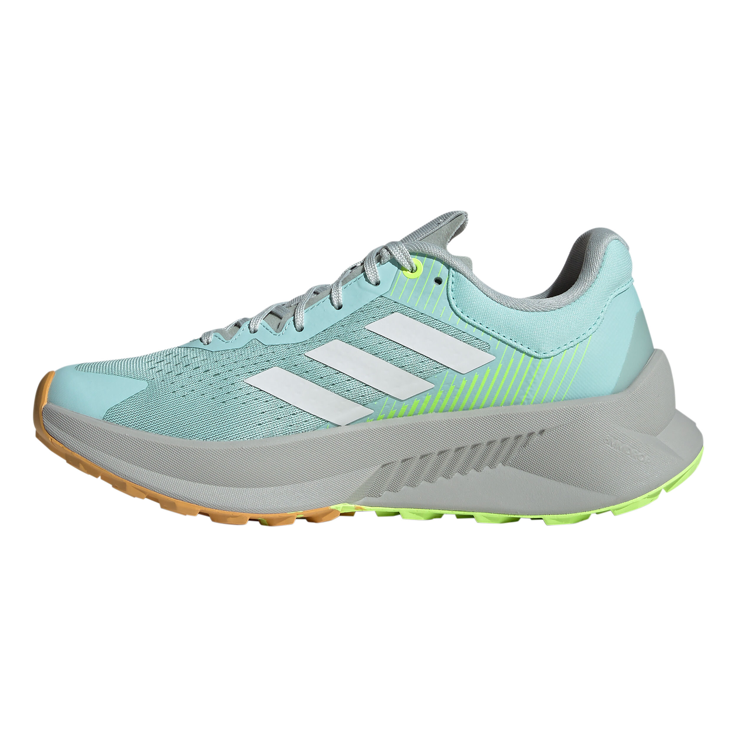 Terrex Soulstride Flow Trailschuh Damen - Grau, Weiß