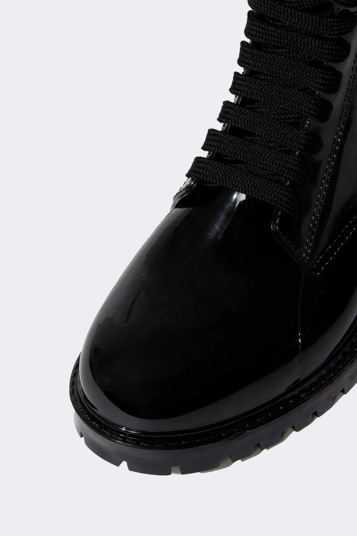 DeFacto  Damen-Winterstiefel aus Kunstleder mit dicker Sohle