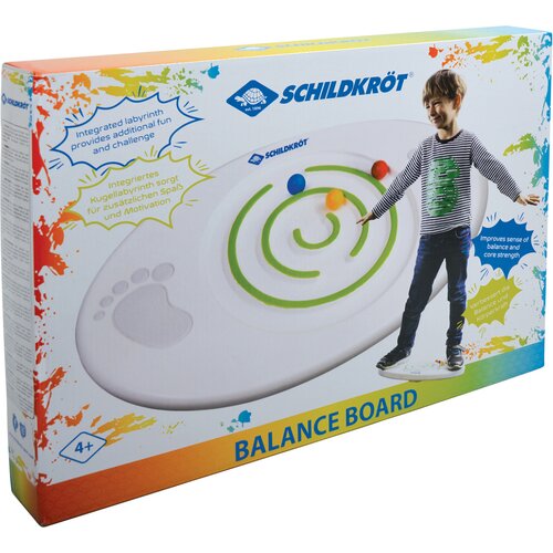 KIDS BALANCE BOARD MIT KUGELLABYRINTH UND 3 KUGELN