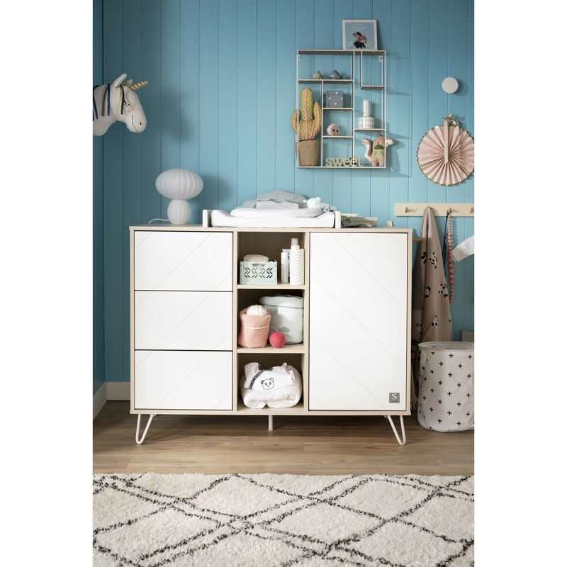 Plan à langer pour commode Happy