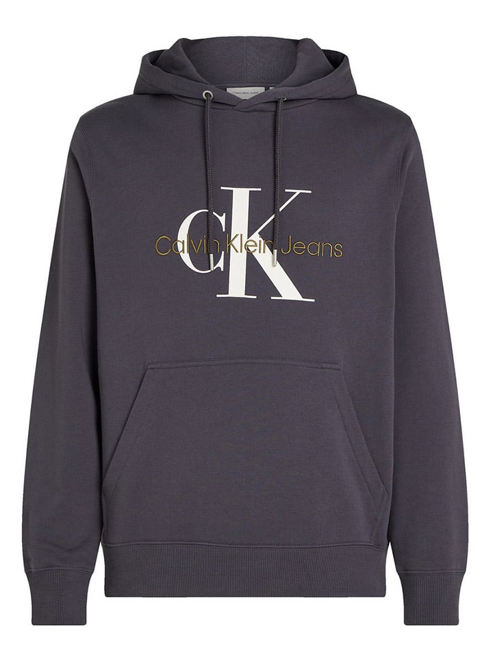CALVIN KLEIN JEANS Hoodie in Anthrazit günstig kaufen