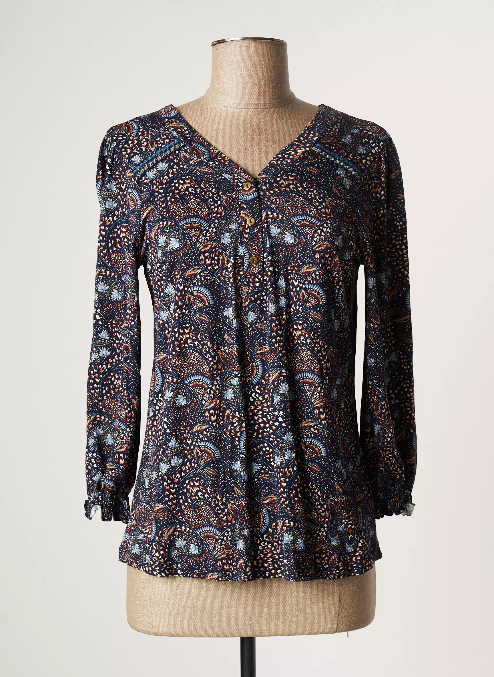 Julie Guerlande Tshirts Femme couleur bleu