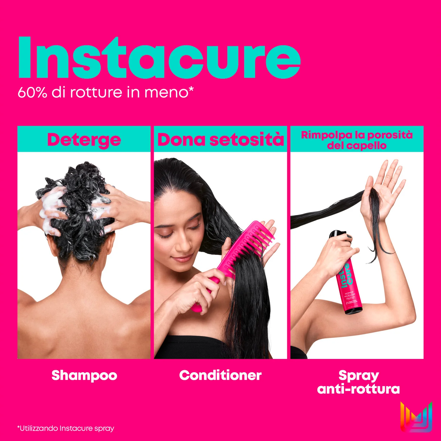 Champú fortalecedor Instacure Anti-Rotura de Total Results