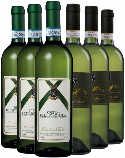 Cavalier Dario Weißwein-Paket trocken
