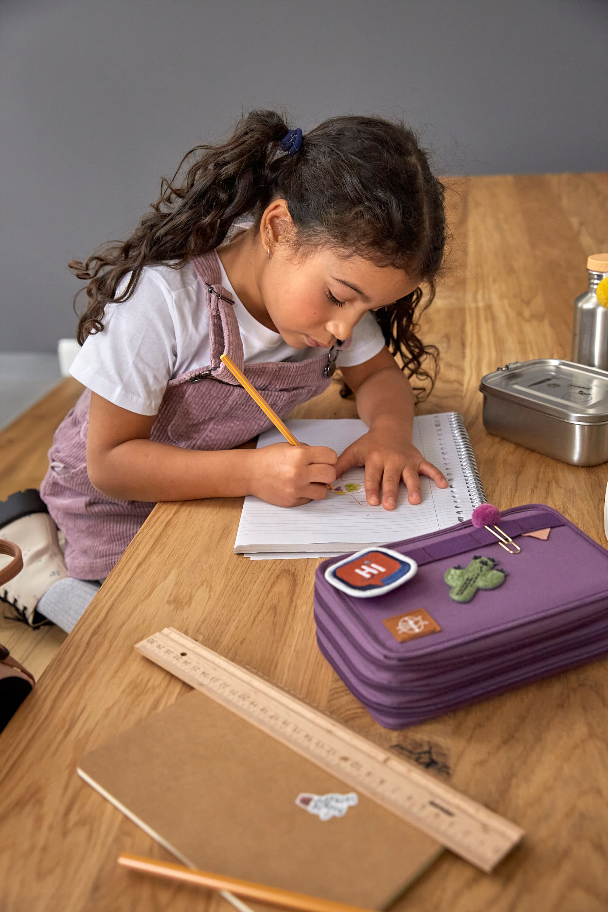 Textil-Sticker (3 Stk) - Schul Set Unique, Einhorn