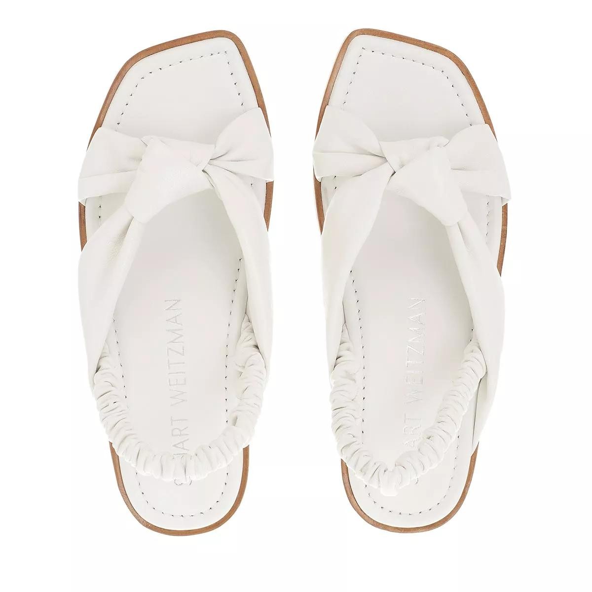 STUART WEITZMAN Klassische Sandalen weiss Sandale